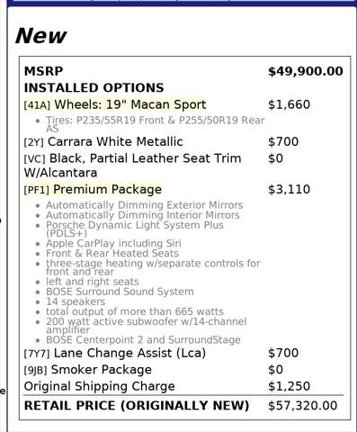 Used 2019 Porsche Macan AWD/4WD image 4