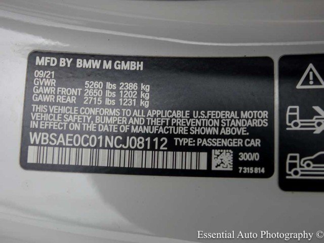 Used 2022 BMW M8 Competition w/ Driving Assistance Package AWD/4WD image 33