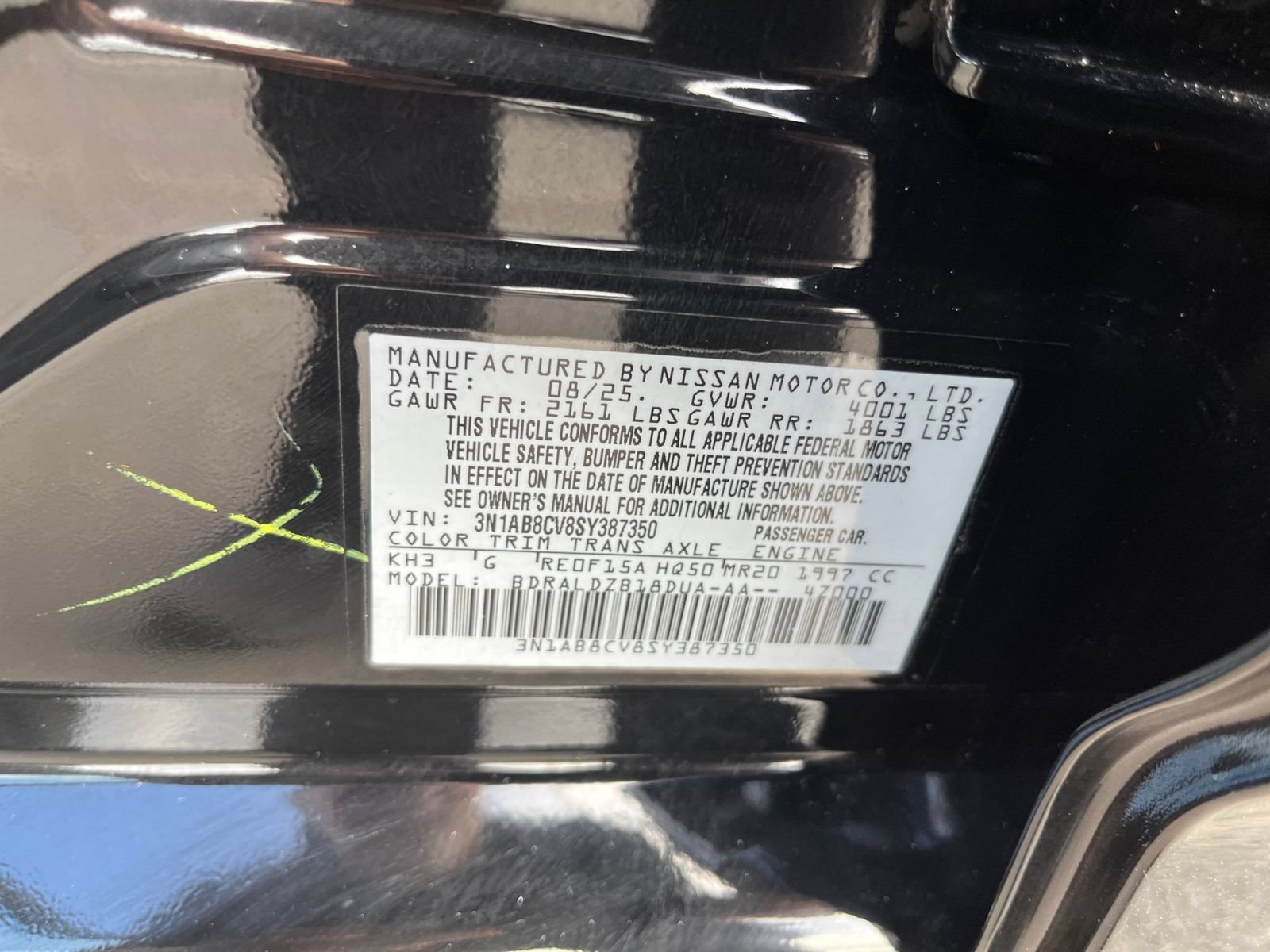 Used 2025 Nissan Sentra SV FWD image 26