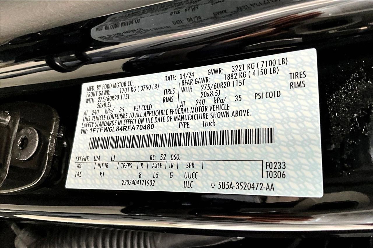 Certified 2024 Ford F150 King Ranch w/ FX4 Off-Road Package AWD/4WD image 33