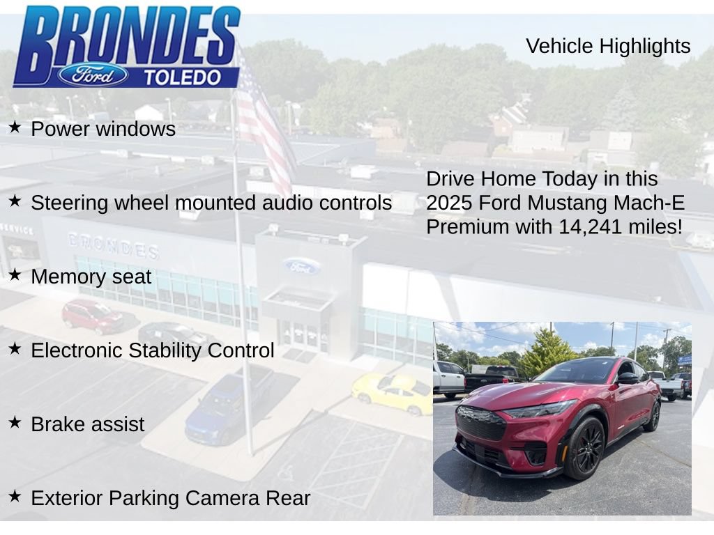 Used 2025 Ford Mustang Mach-E Premium w/ Sport Appearance Package AWD/4WD image 22