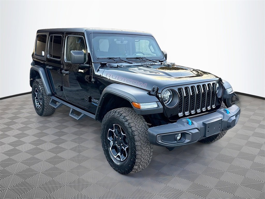 Used 2022 Jeep Wrangler Unlimited Rubicon 4xe w/ Cold Weather Group image 4