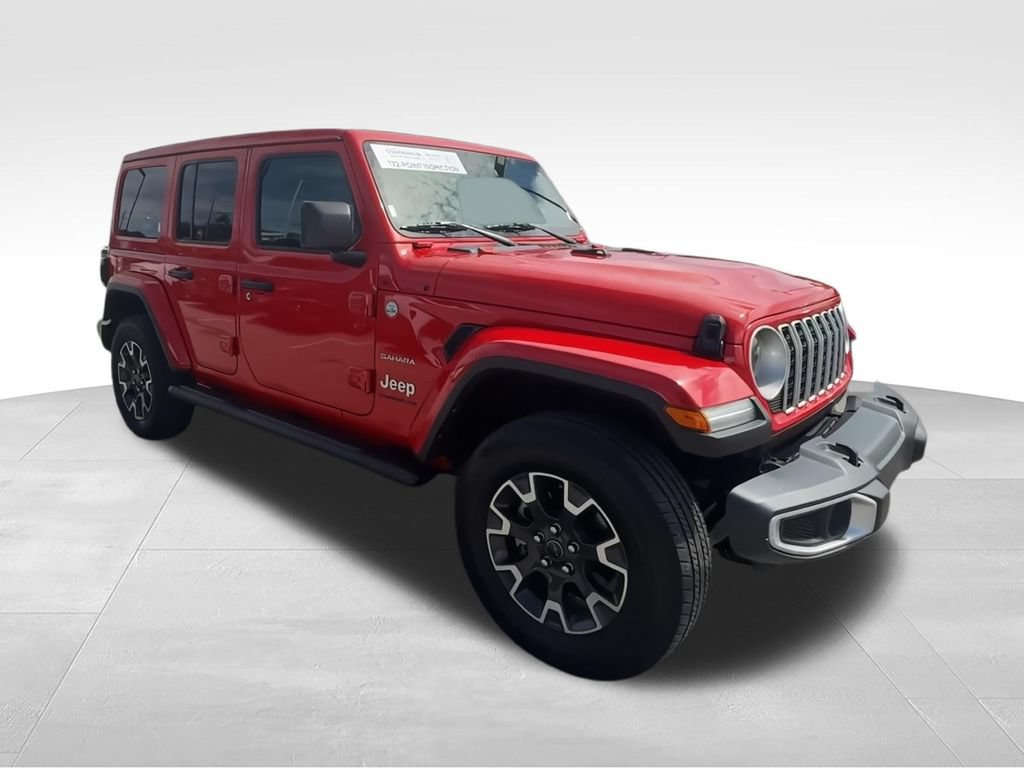 Used 2024 Jeep Wrangler Unlimited Sahara AWD/4WD image 3