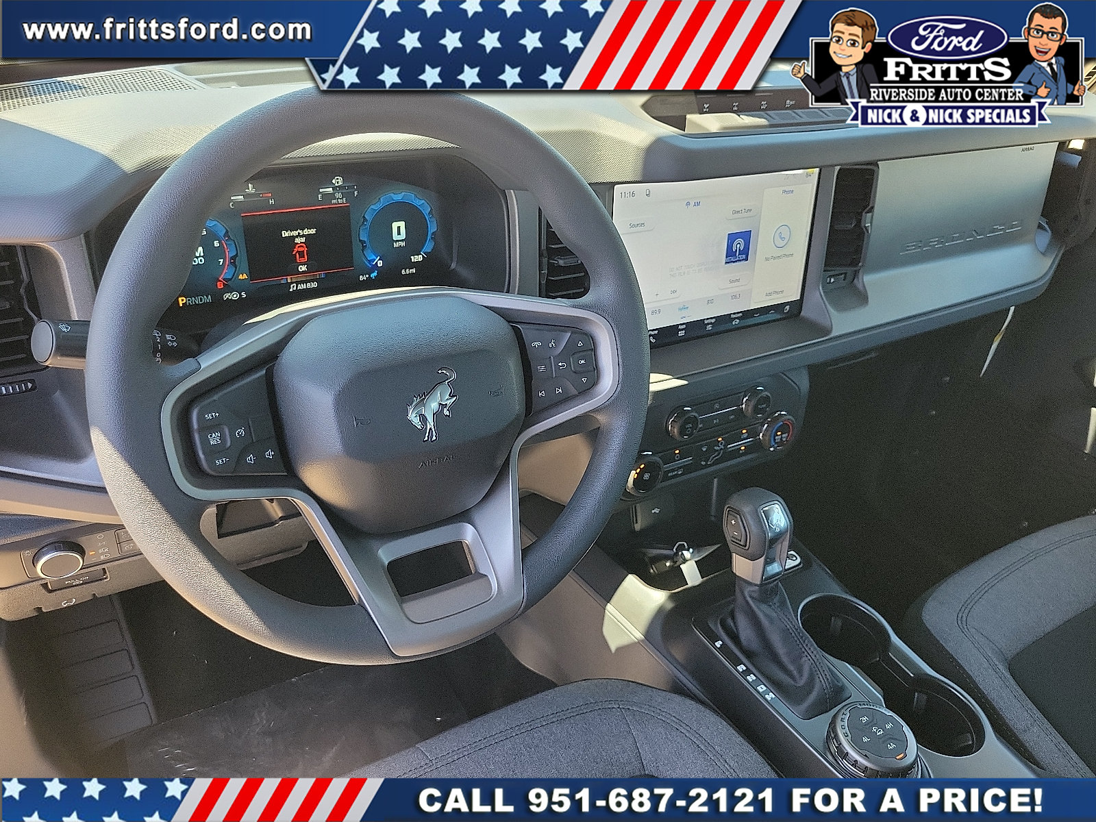 New 2026 Ford Bronco 2-Door w/ Sasquatch Package AWD/4WD image 4