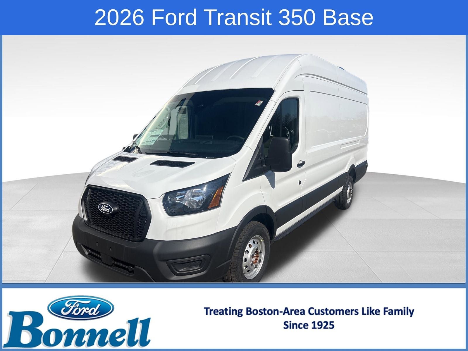 New 2026 Ford Transit 350 148 High Roof Extended AWD