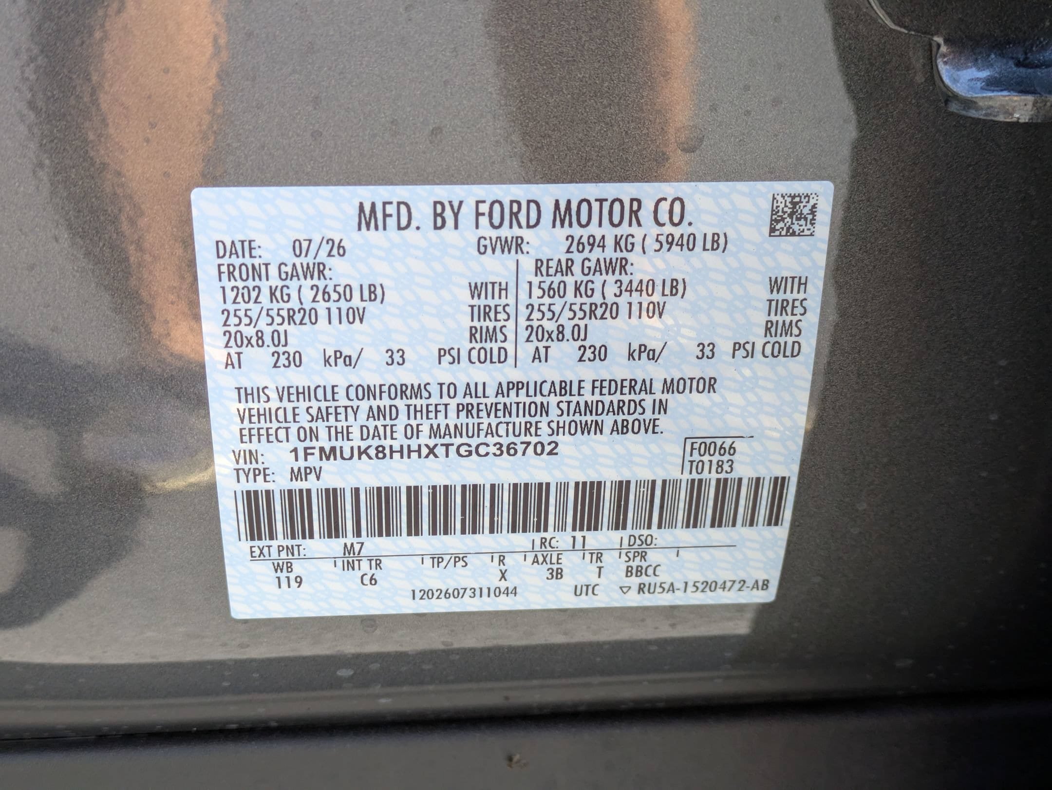 New 2026 Ford Explorer Platinum AWD/4WD image 10