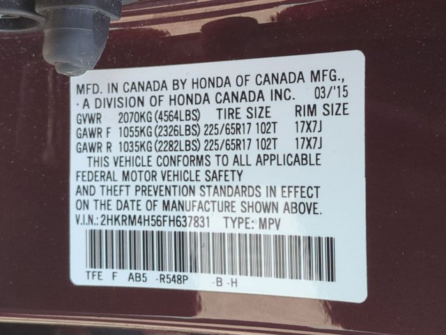 Used 2015 Honda CR-V EX image 15