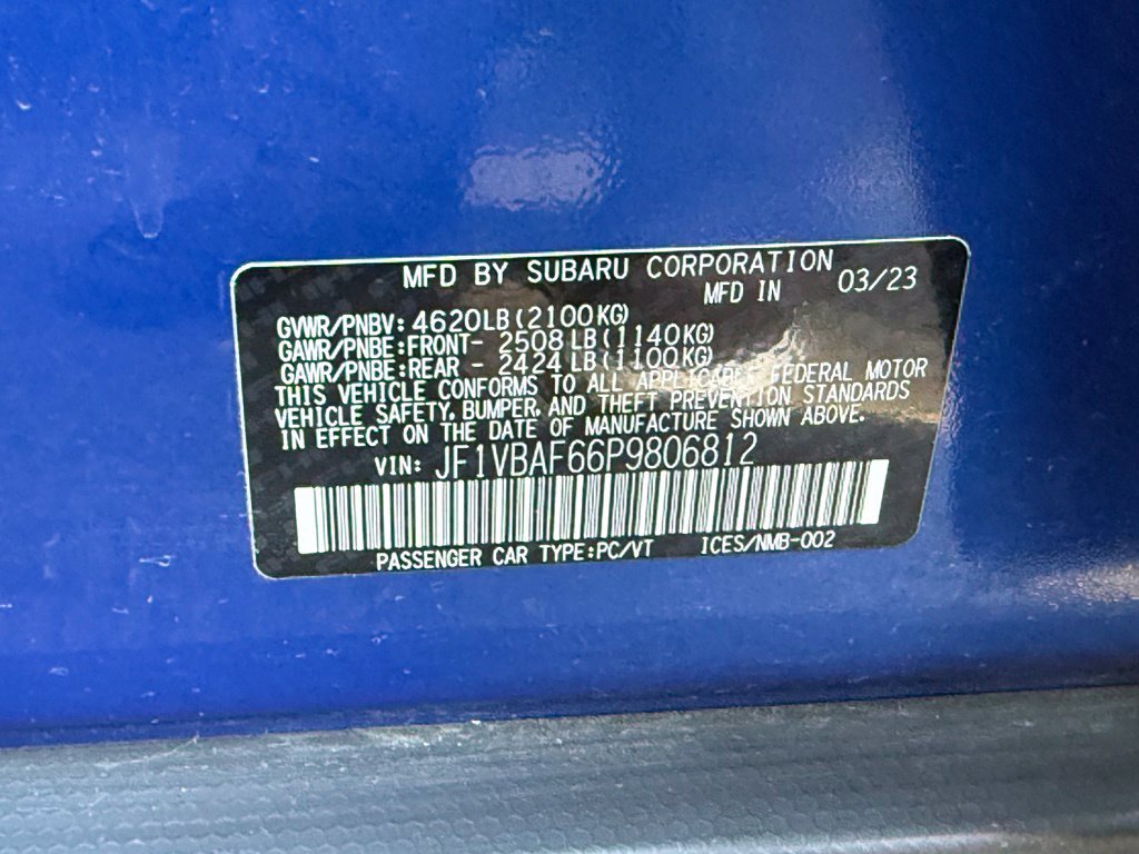 Used 2023 Subaru WRX Premium AWD/4WD image 24