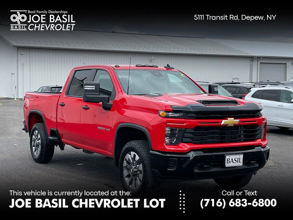 Used 2025 Chevrolet Silverado 2500 Custom w/ Custom Value Package AWD/4WD image 1