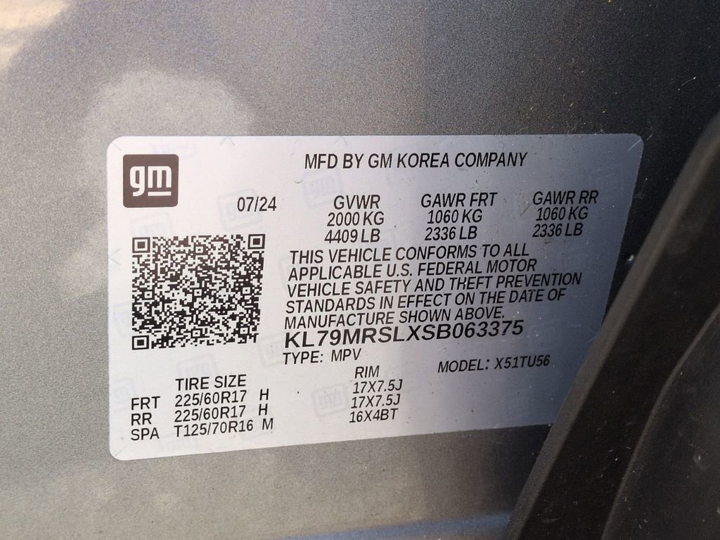 Certified 2025 Chevrolet TrailBlazer LT image 29