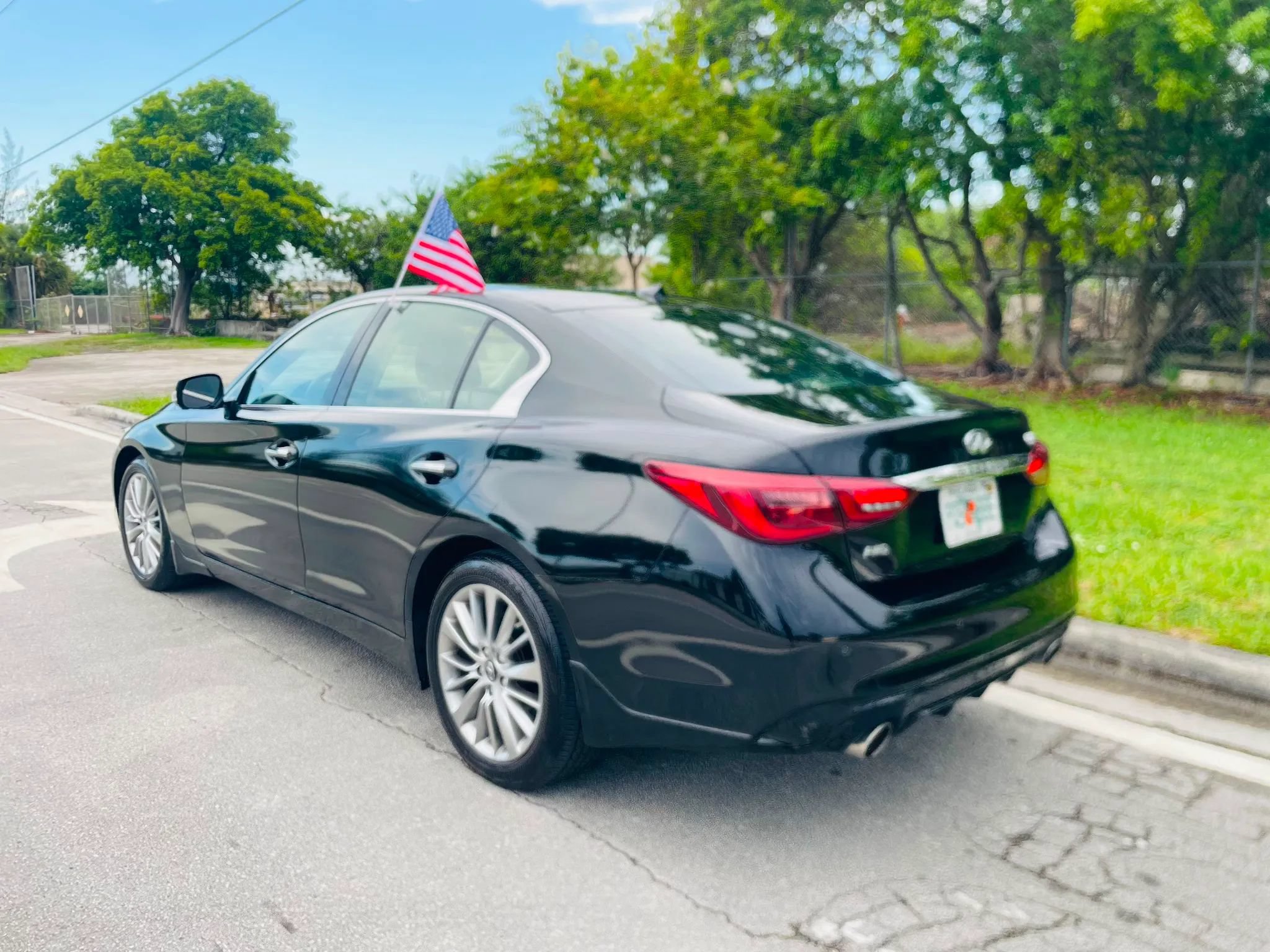 Used 2024 INFINITI Q50 Luxe w/ Cargo Package AWD/4WD image 3