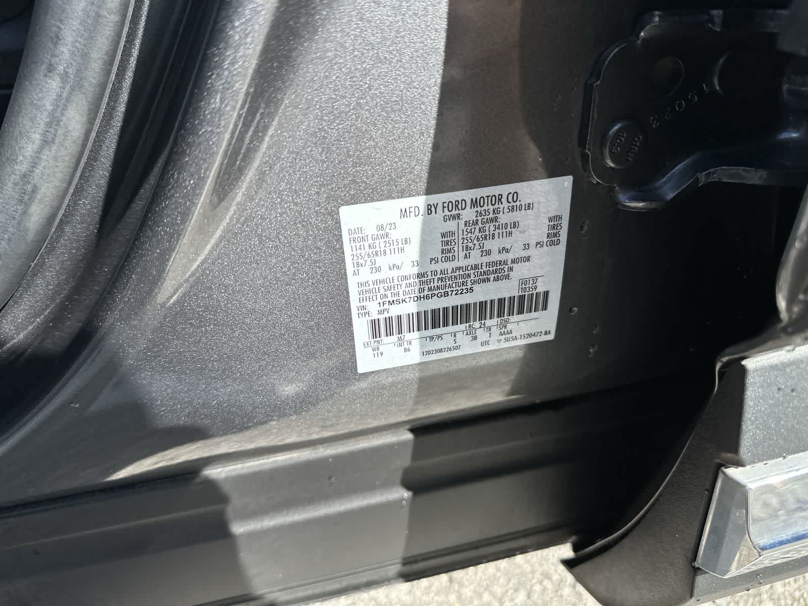 Used 2023 Ford Explorer XLT RWD image 25