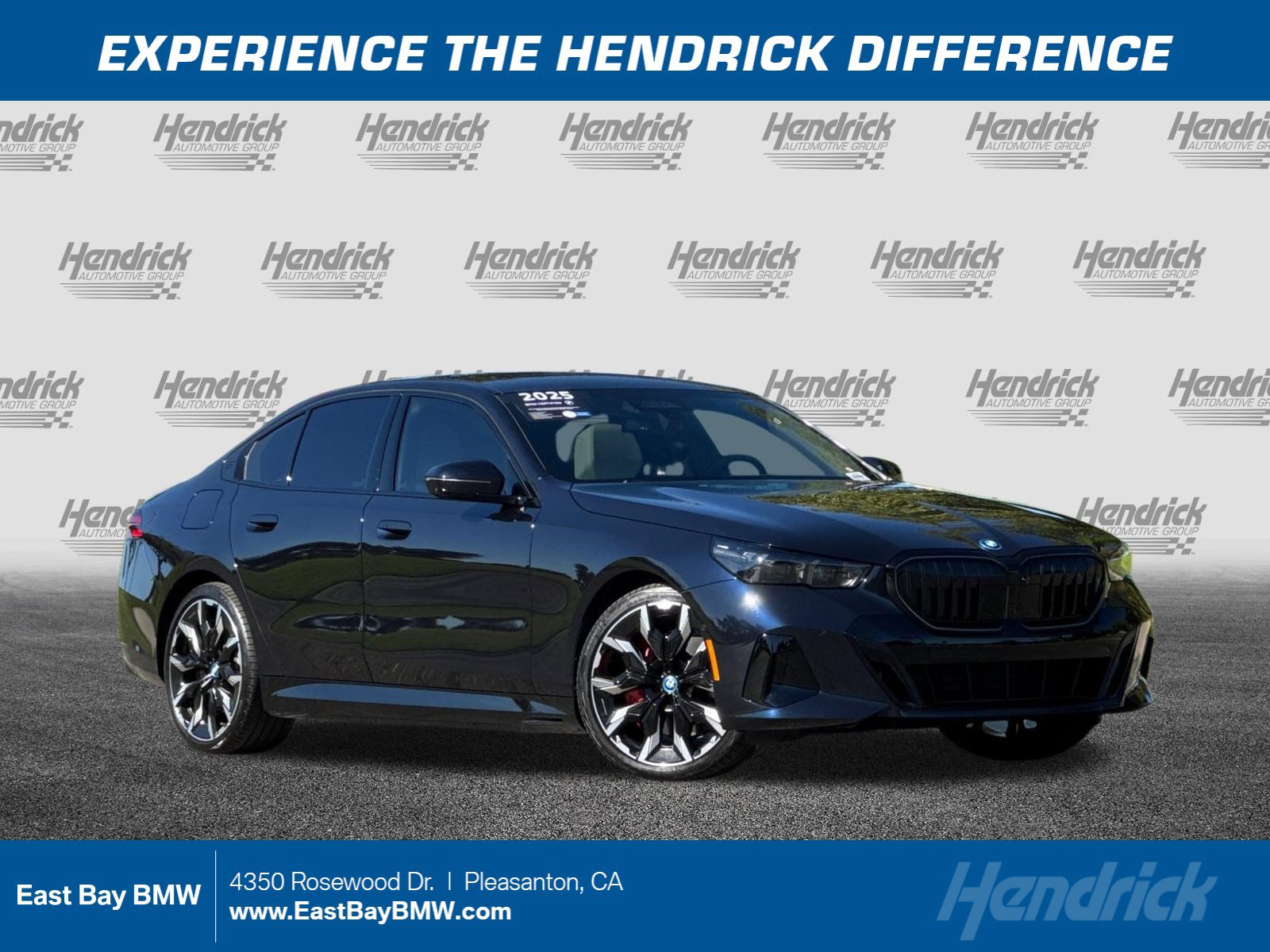 Certified 2025 BMW 550e xDrive w/ Premium Package AWD/4WD image 1