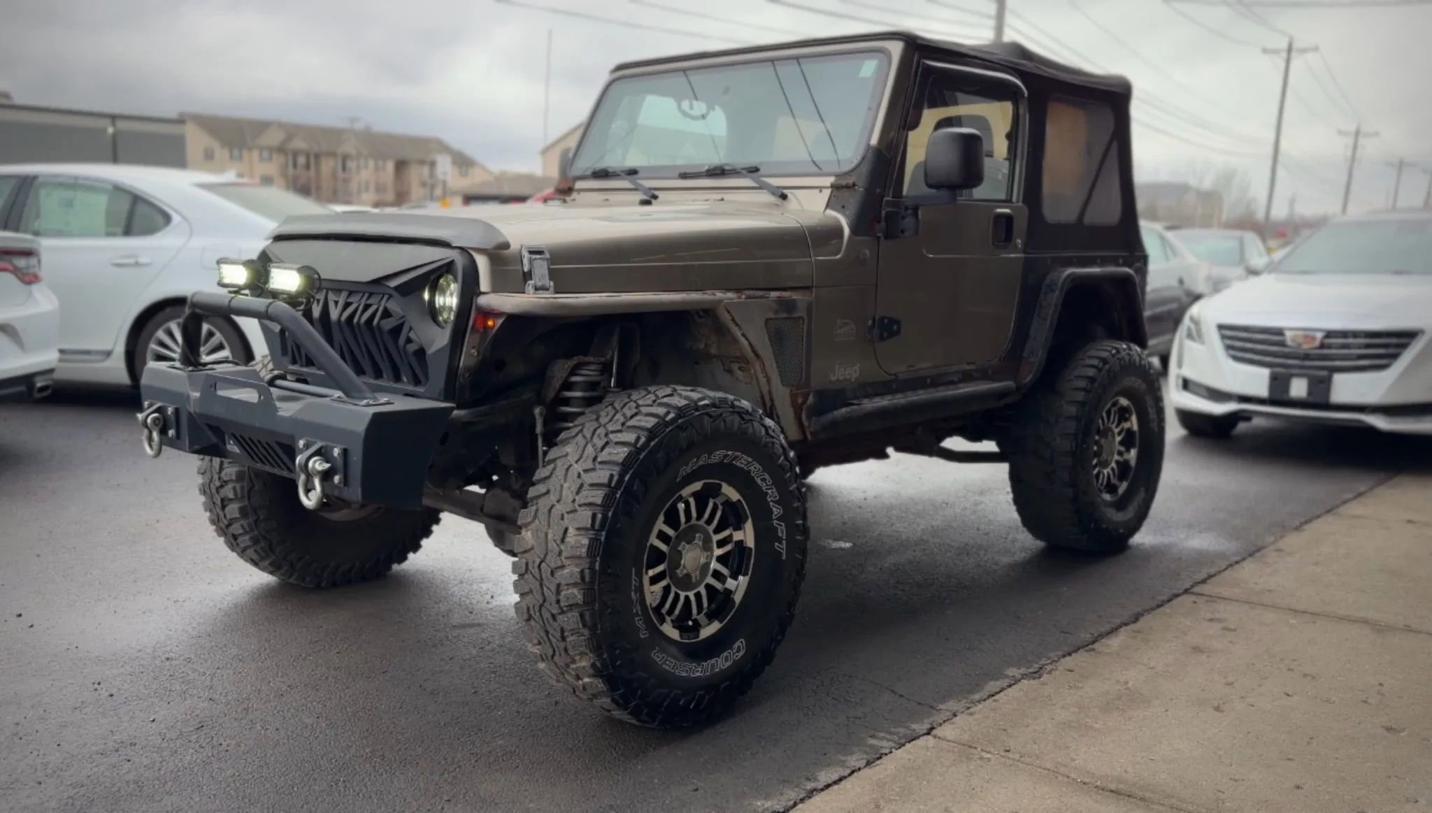Used 2004 Jeep Wrangler Sahara w/ Dual Top Group AWD/4WD image 8