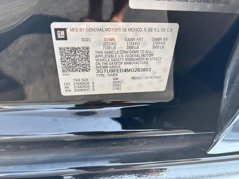 Used 2021 GMC Sierra 1500 Denali w/ LPO, GMC Protection Package AWD/4WD image 18