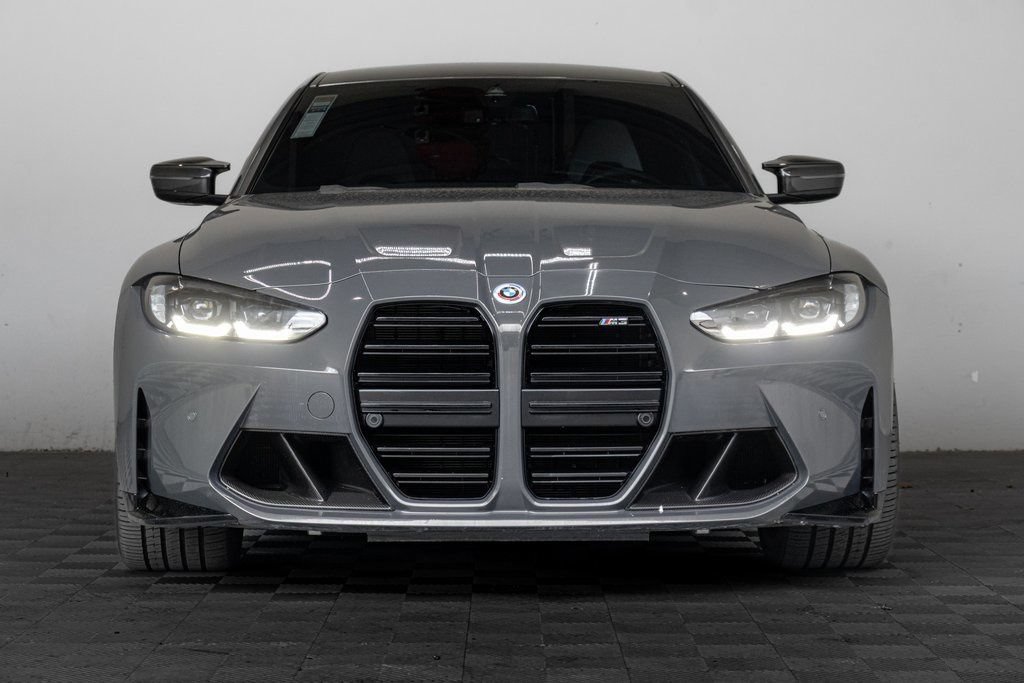Used 2023 BMW M3 w/ M Carbon Exterior Package RWD image 5