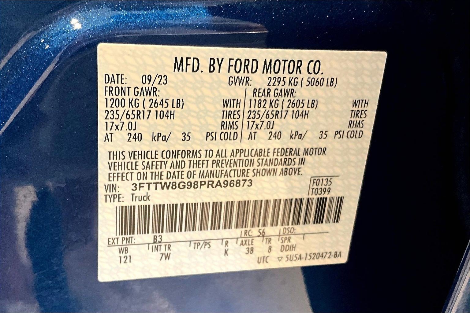 Used 2023 Ford Maverick Tremor AWD/4WD image 19