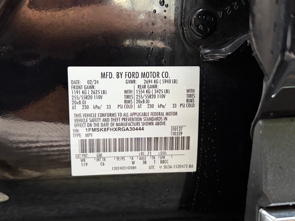 Used 2024 Ford Explorer Limited AWD/4WD image 56