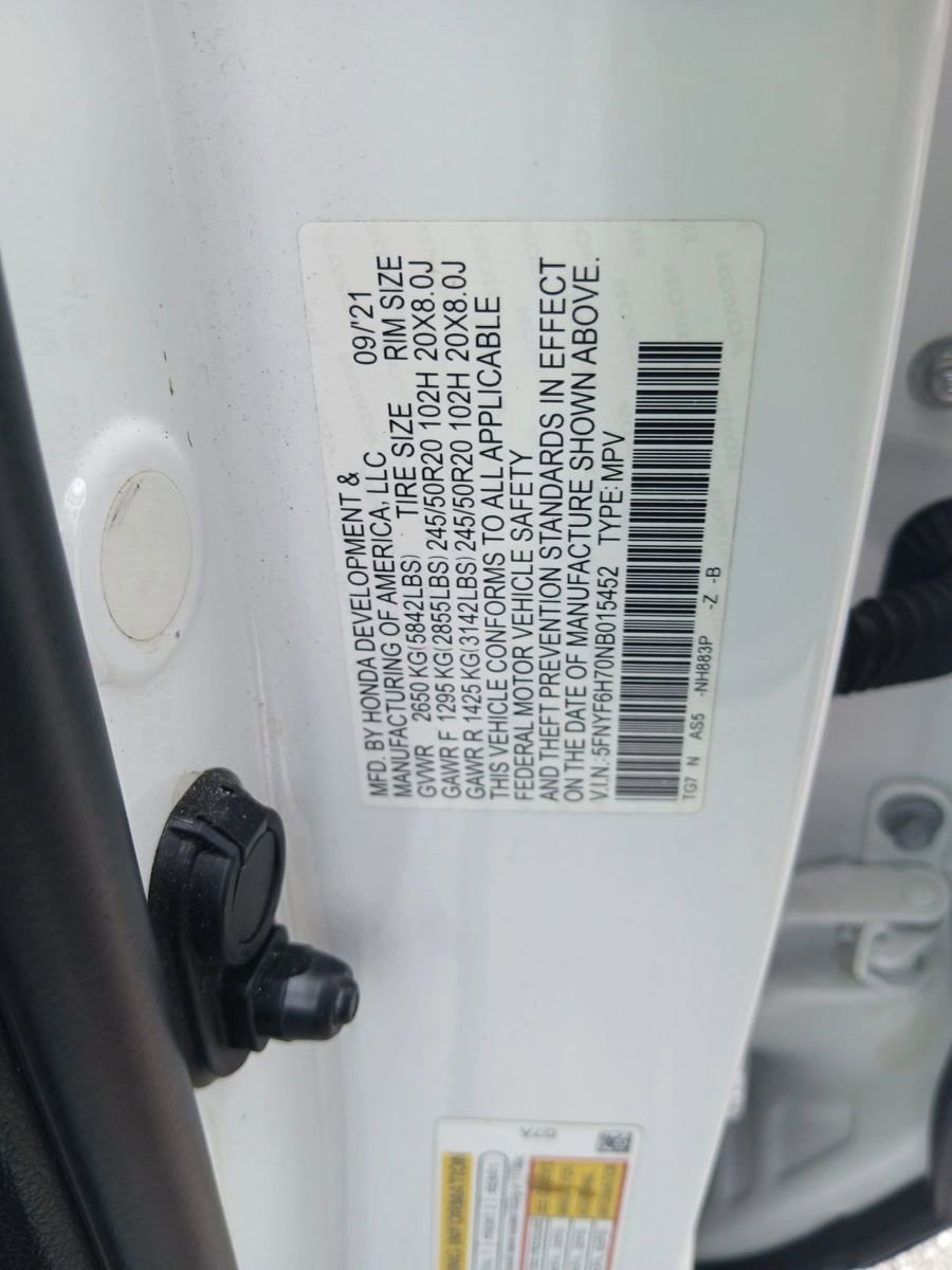 Used 2022 Honda Pilot Black Edition image 39