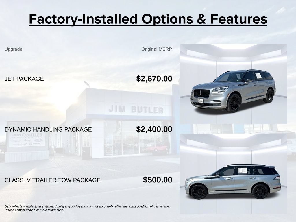 Used 2024 Lincoln Aviator Black Label w/ Jet Package AWD/4WD image 3