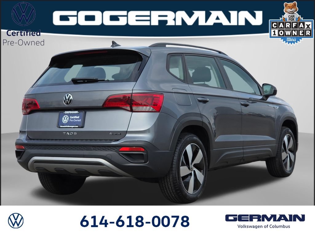 Certified 2024 Volkswagen Taos S AWD/4WD image 8