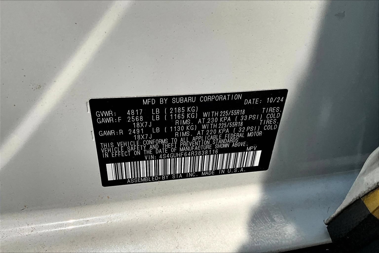 Used 2024 Subaru Crosstrek 2.5i Sport AWD/4WD image 20