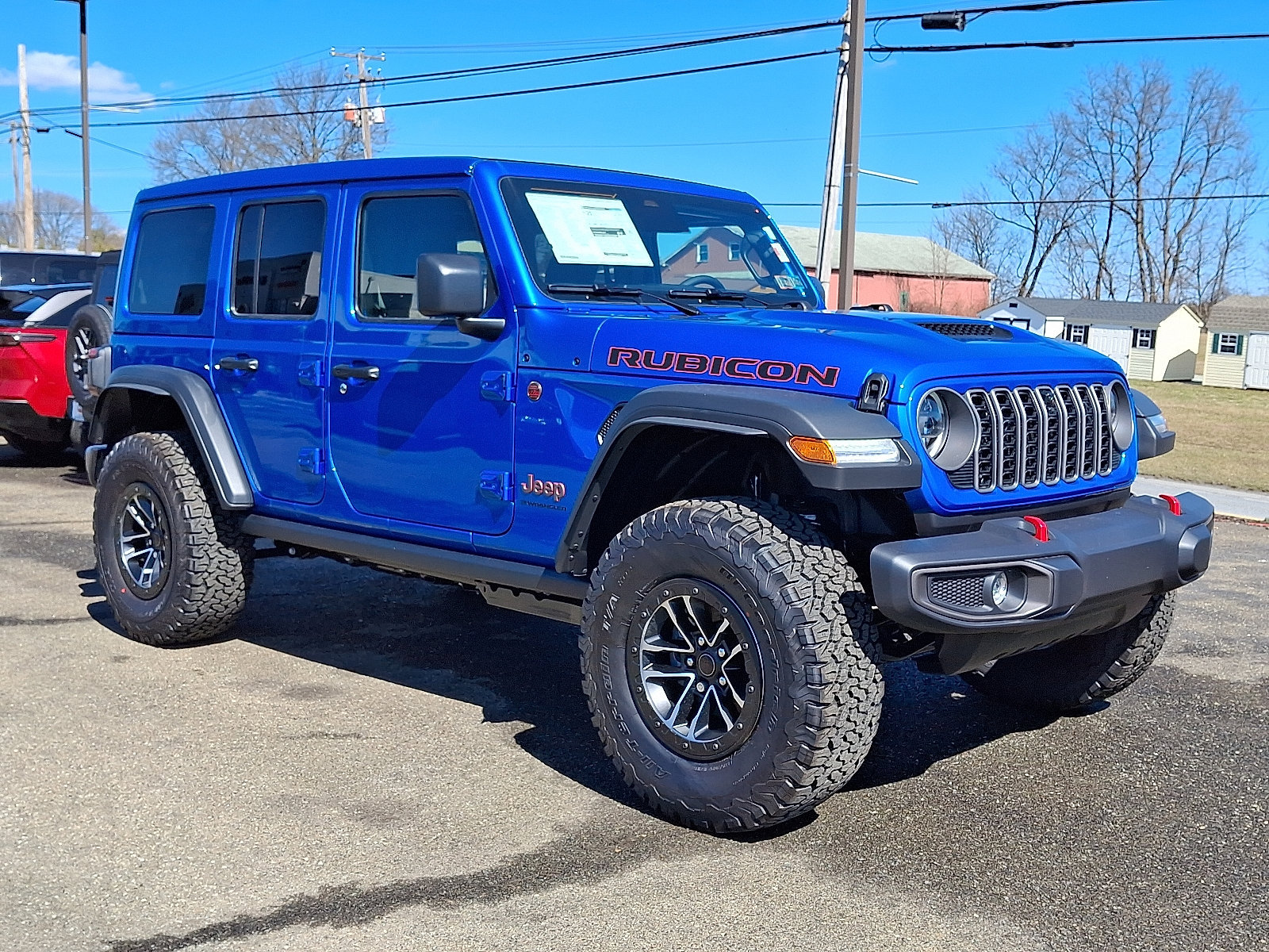 New 2026 Jeep Wrangler Unlimited Rubicon w/ Xtreme 35 Tire Package