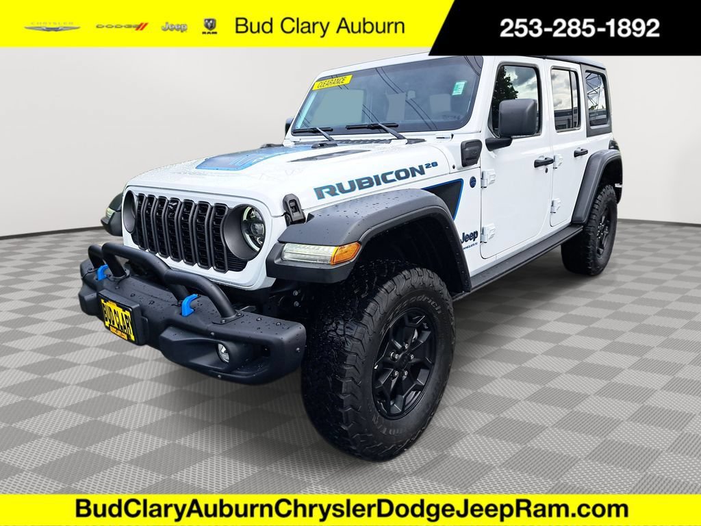 New 2023 Jeep Wrangler Unlimited Rubicon 4xe AWD/4WD image 1