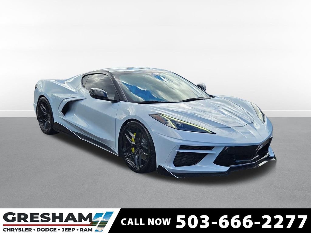 Used 2020 Chevrolet Corvette Stingray Preferred Cpe w/ 2LT Preferred Equipment Group RWD image 1