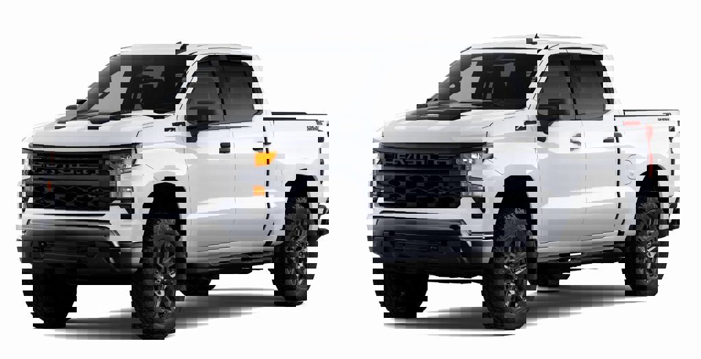 New 2026 Chevrolet Silverado 1500 Custom Trail Boss w/ Turbomax Blackout Package image 1