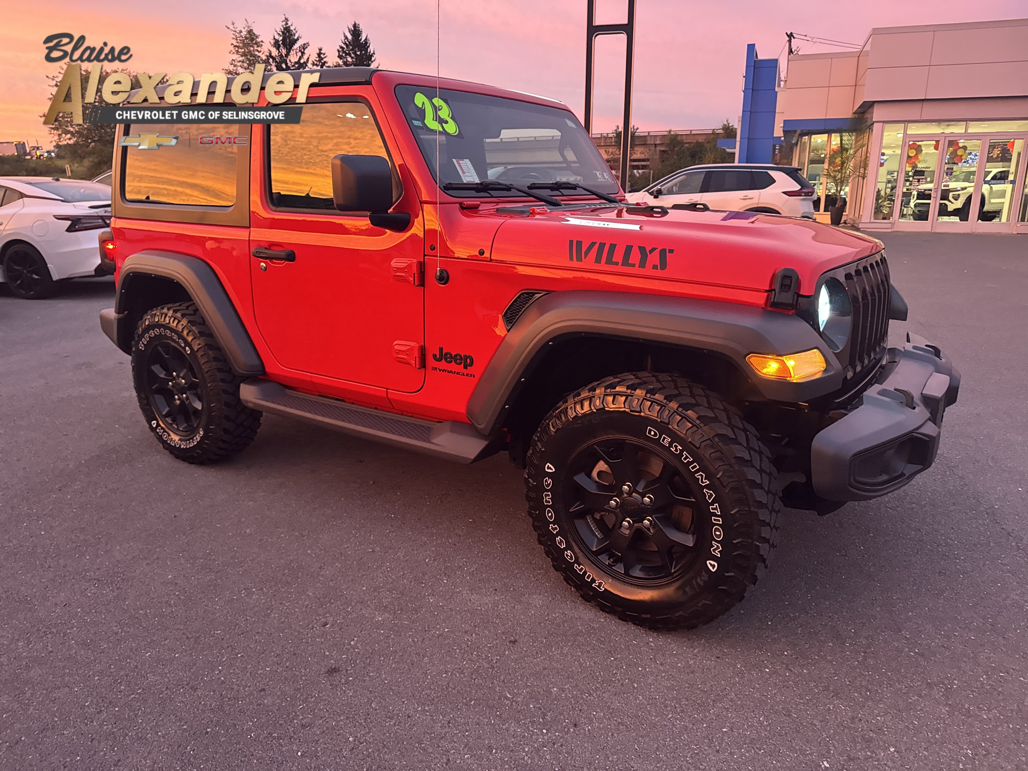 Used 2023 Jeep Wrangler Willys