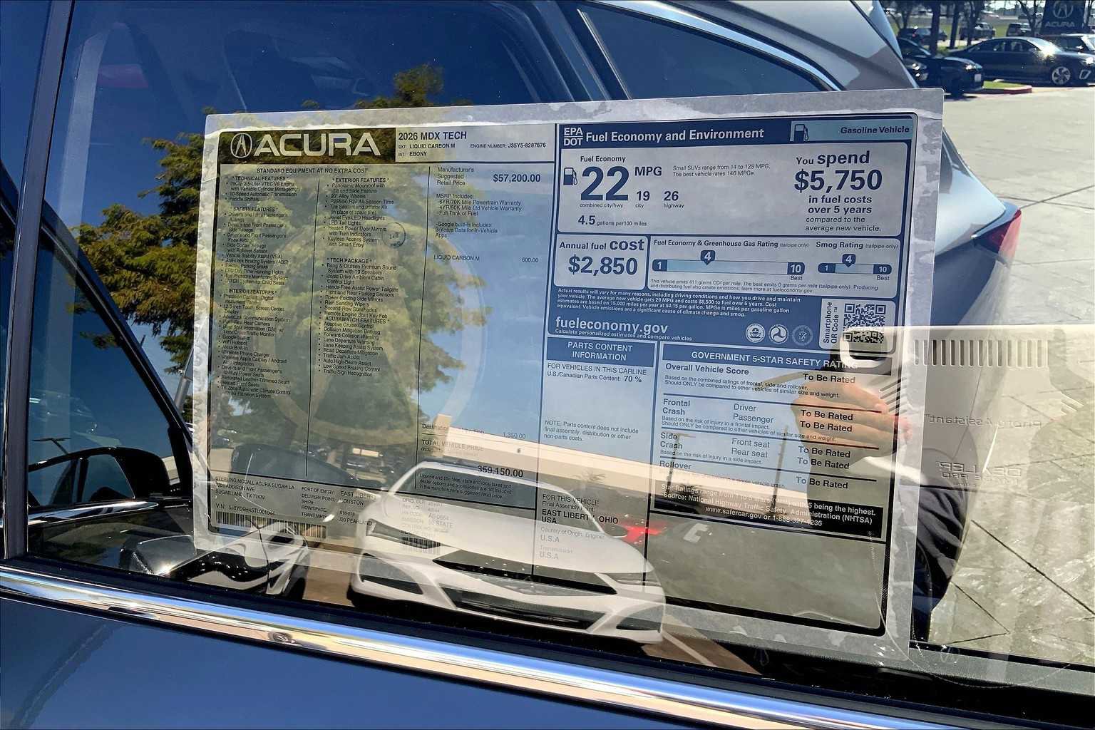 New 2026 Acura MDX FWD w/ Technology Package image 22