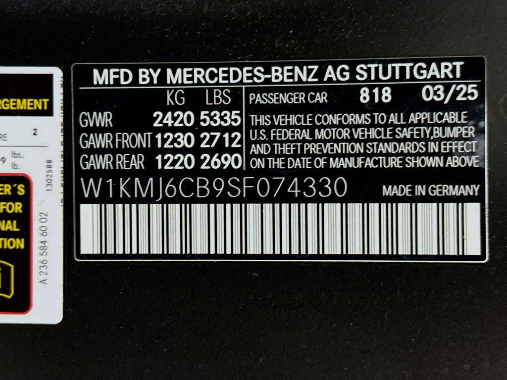 Used 2025 Mercedes-Benz CLE 53 AMG 4MATIC Coupe image 33