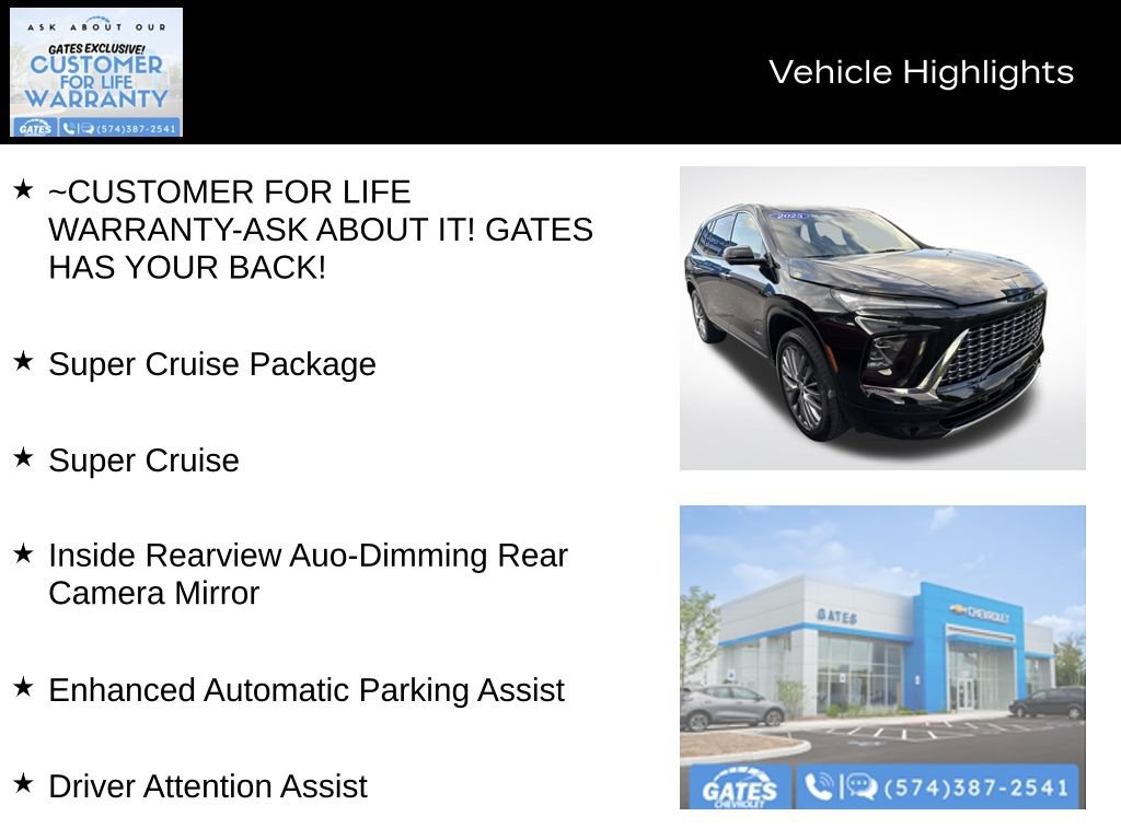 Used 2025 Buick Enclave Avenir w/ Super Cruise Package AWD/4WD image 6