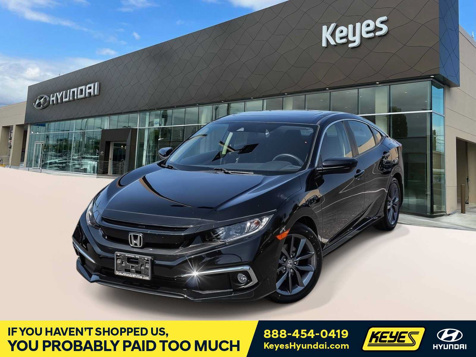 Used 2019 Honda Civic EX image 1