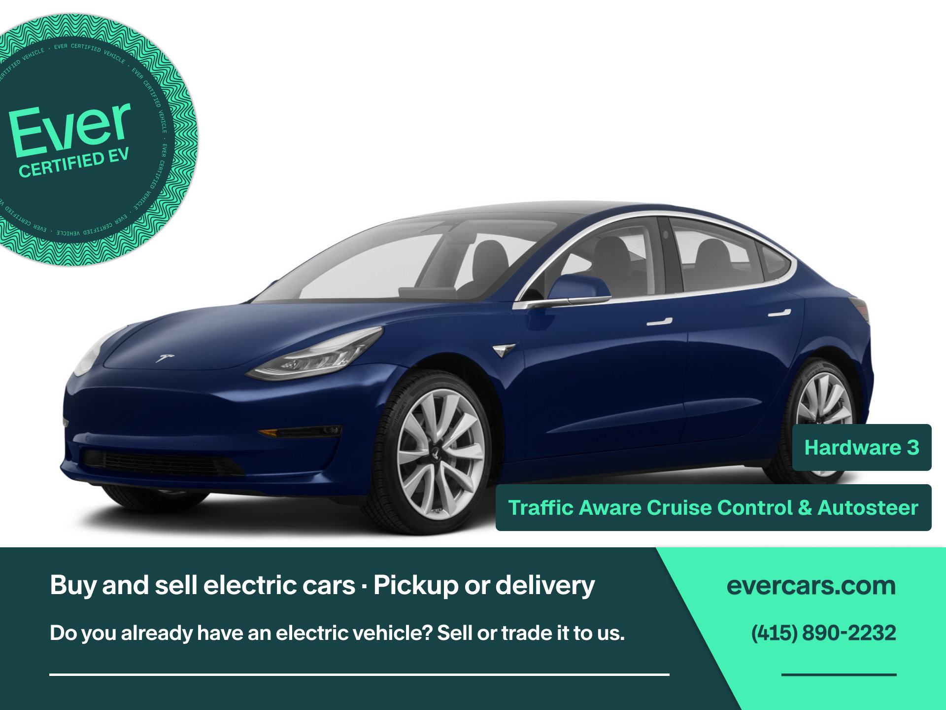 Used 2019 Tesla Model 3 Standard Range Plus RWD image 1