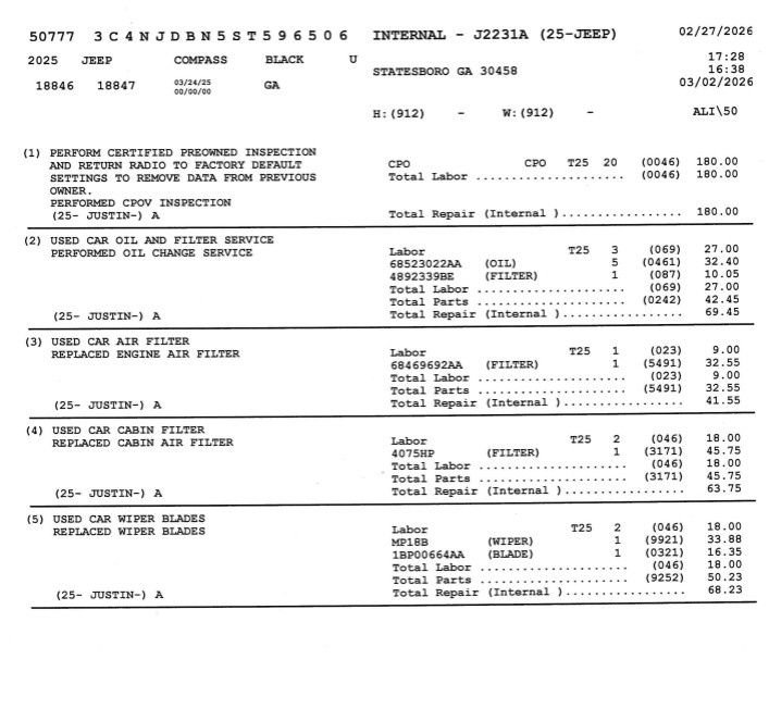 Certified 2025 Jeep Compass Latitude image 16