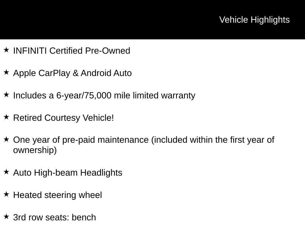 Certified 2025 INFINITI QX60 Pure AWD/4WD image 2
