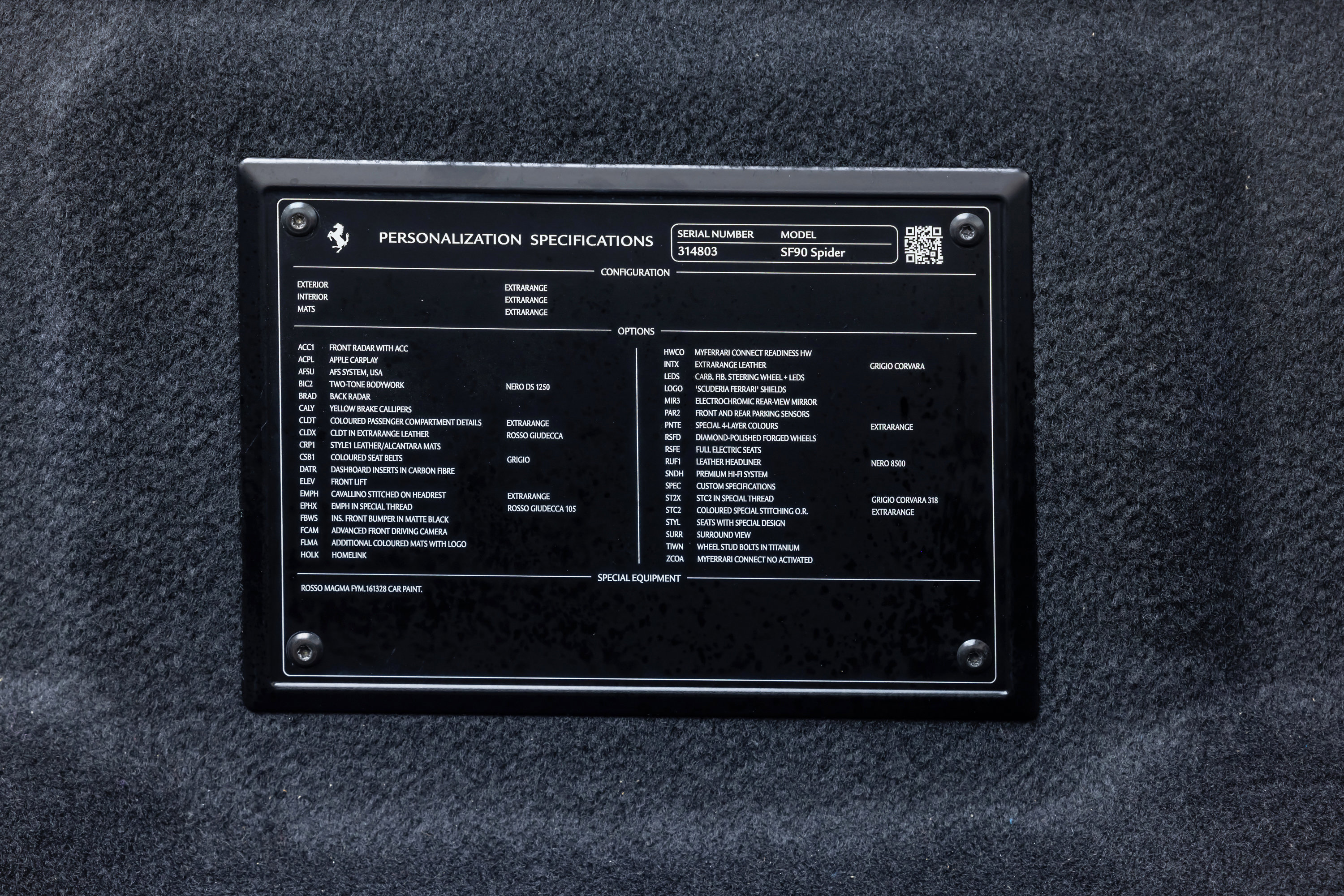 Certified 2025 Ferrari SF90 Spider AWD/4WD image 27