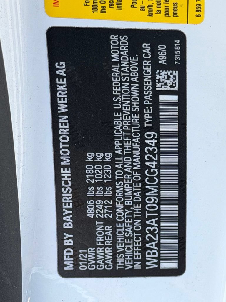 Used 2021 BMW 430i Convertible w/ M Sport Package RWD image 35