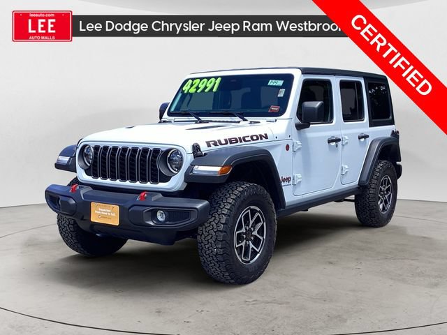 Certified 2025 Jeep Wrangler Unlimited Rubicon
