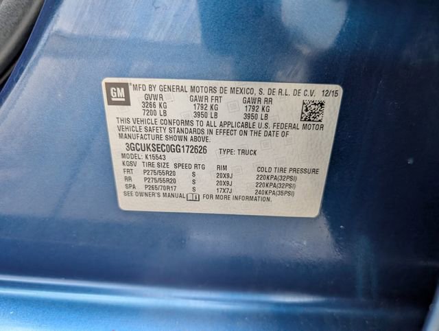 Used 2016 Chevrolet Silverado 1500 LTZ Z71 w/ LTZ Plus Package AWD/4WD image 38