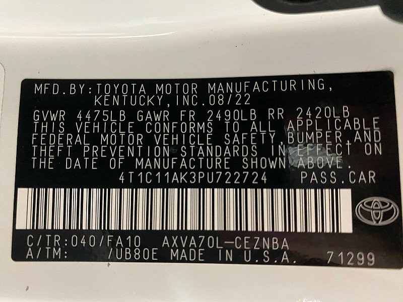 Used 2023 Toyota Camry LE image 28