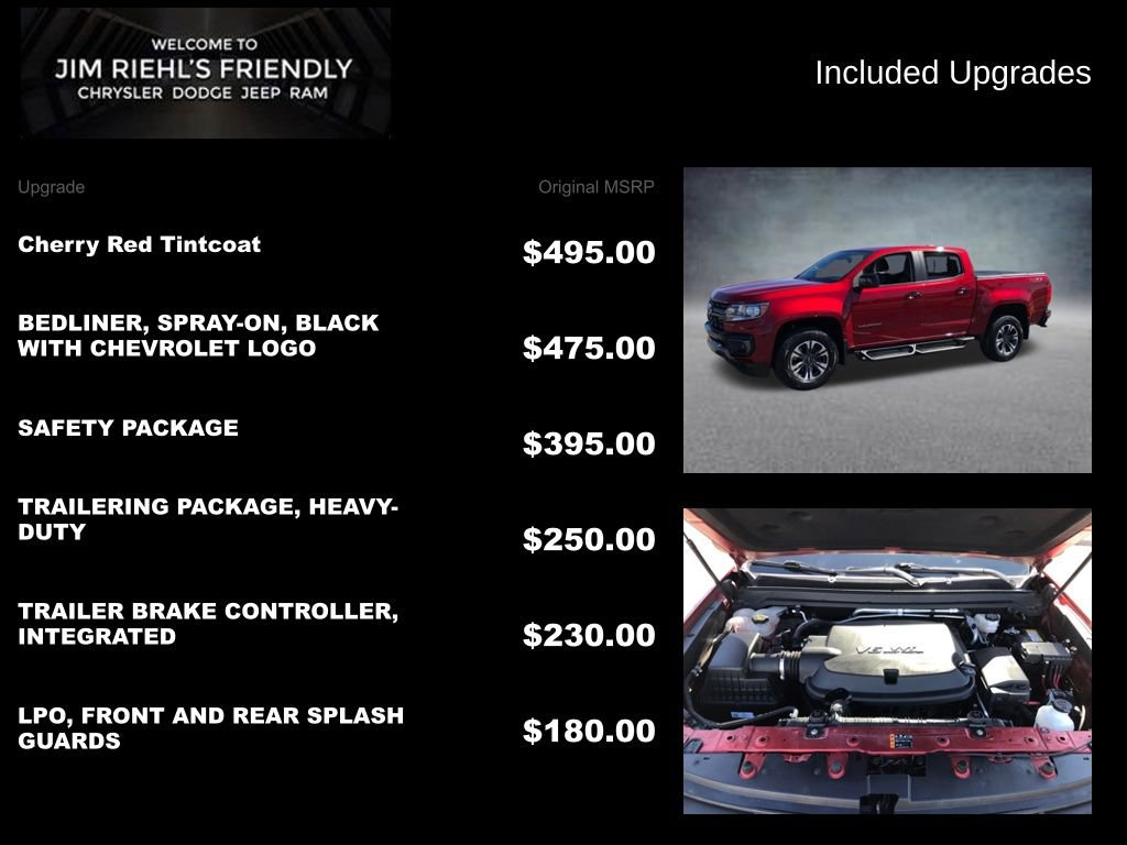 Used 2021 Chevrolet Colorado Z71 w/ Safety Package image 11