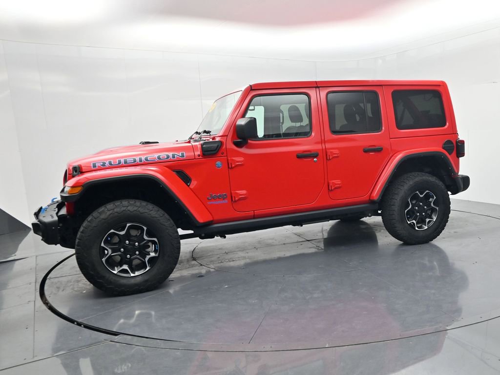 Used 2022 Jeep Wrangler Unlimited Rubicon 4xe w/ Steel Bumper Group image 4