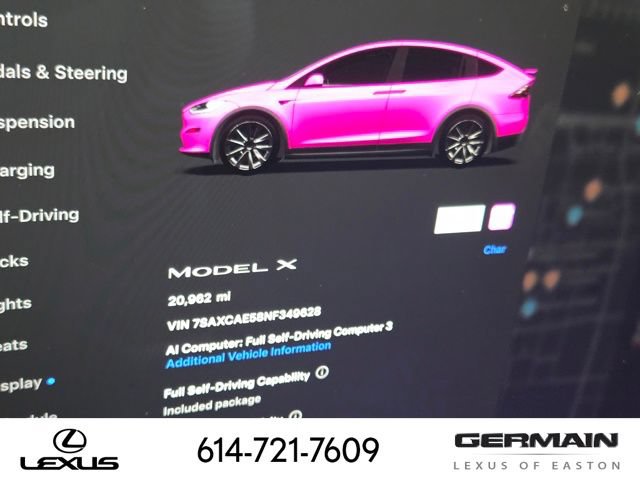 Used 2022 Tesla Model X AWD/4WD image 26