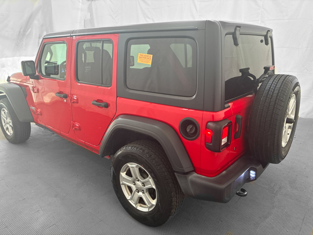 Used 2019 Jeep Wrangler Unlimited Sport S AWD/4WD image 4