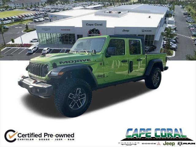 Certified 2025 Jeep Gladiator Mojave w/ Safety Group AWD/4WD 360° Tour