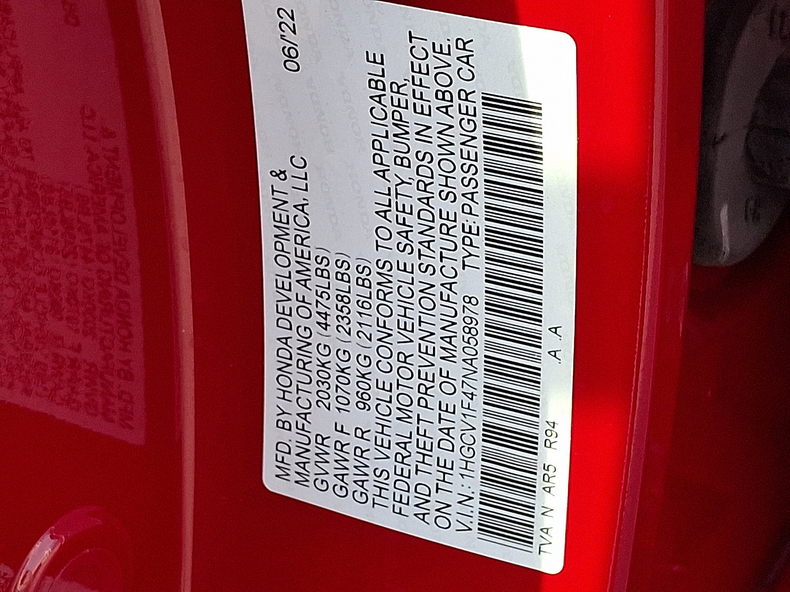 Certified 2022 Honda Accord Sport Special Edition image 26