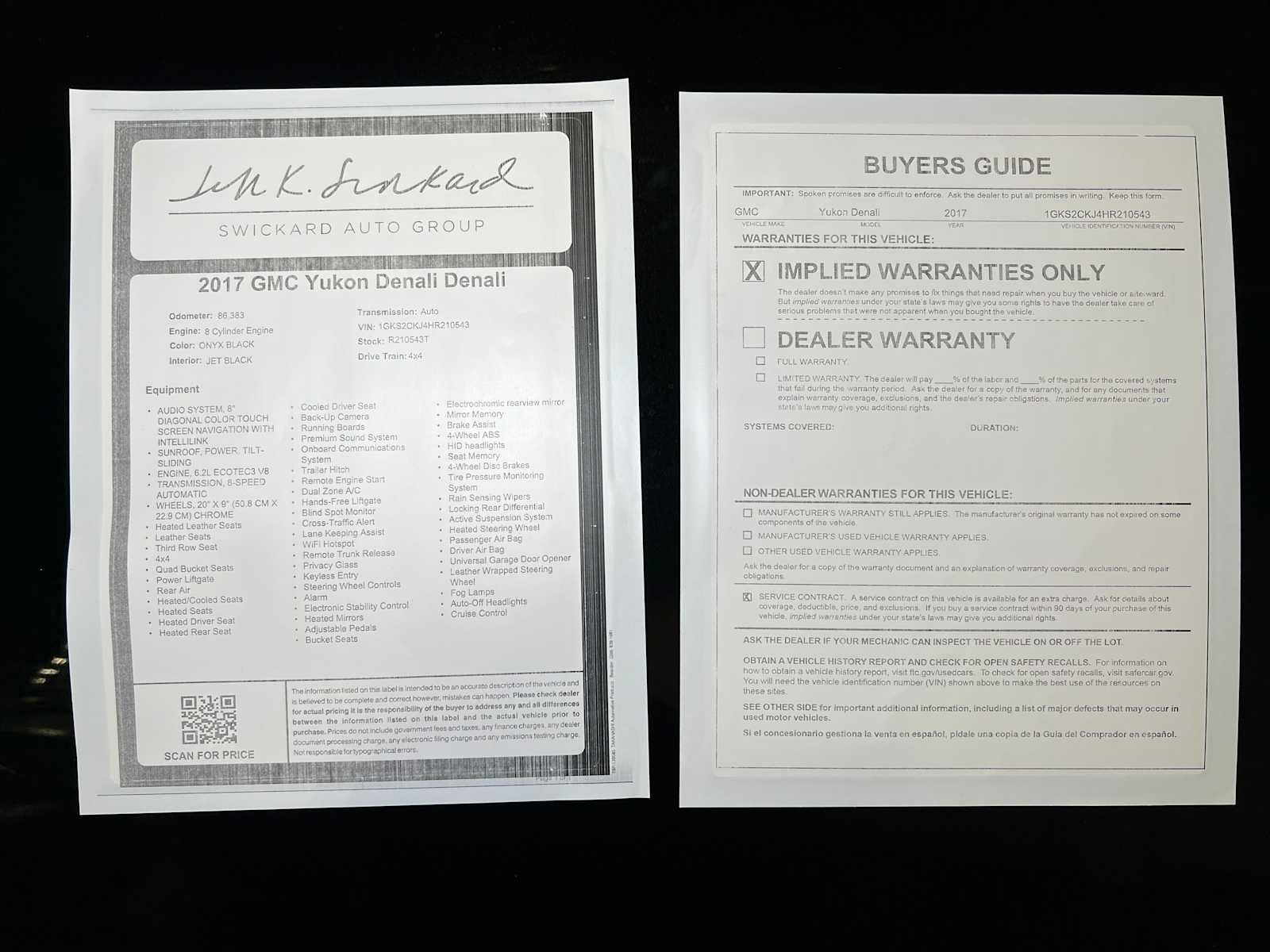 Used 2017 GMC Yukon Denali image 39